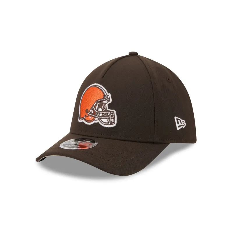 Cleveland Browns Poly 39THIRTY M-Crown A-Frame Stretch Fit Hat made by New Era