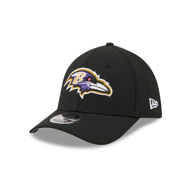 Baltimore Ravens Team 39THIRTY M-Crown Stretch Fit Hat made by New Era
