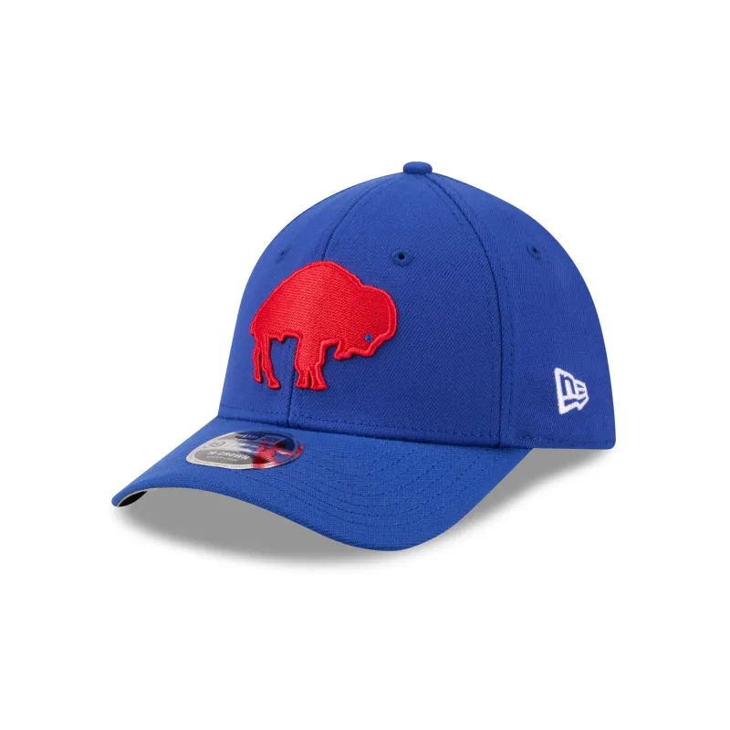 Buffalo Bills Team Historic 39THIRTY M-Crown Stretch Fit Hat made by New Era