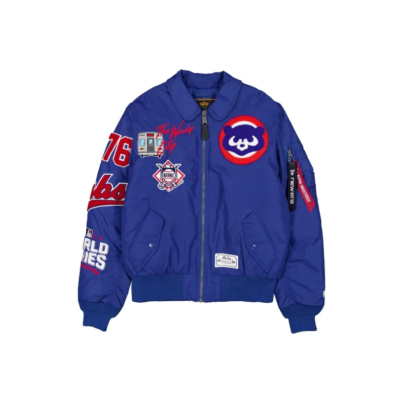 Alpha Industries x Chicago Cubs MA-1 Flight Jacket made by New Era