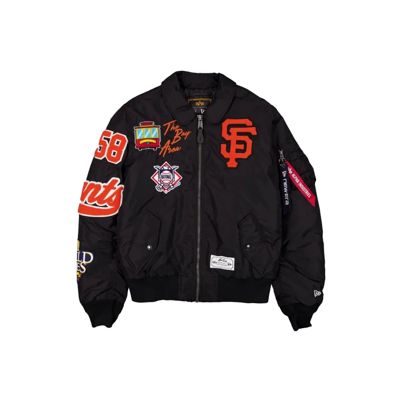 Alpha Industries x San Francisco Giants MA-1 Flight Jacket made by New Era
