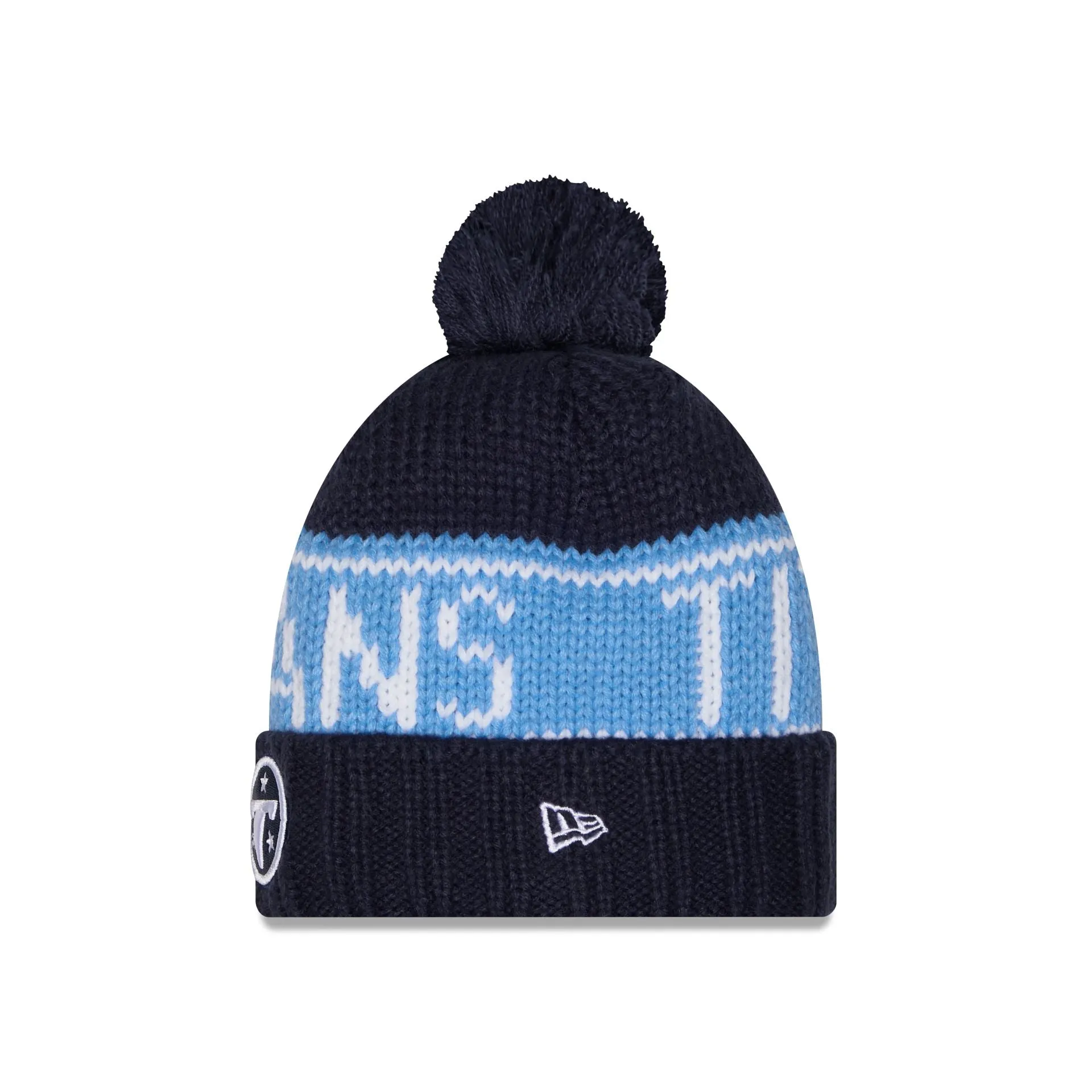 Tennessee Titans 2026 Rivalries Women's Pom Knit Hat sold by New Era product image thumbnail 2