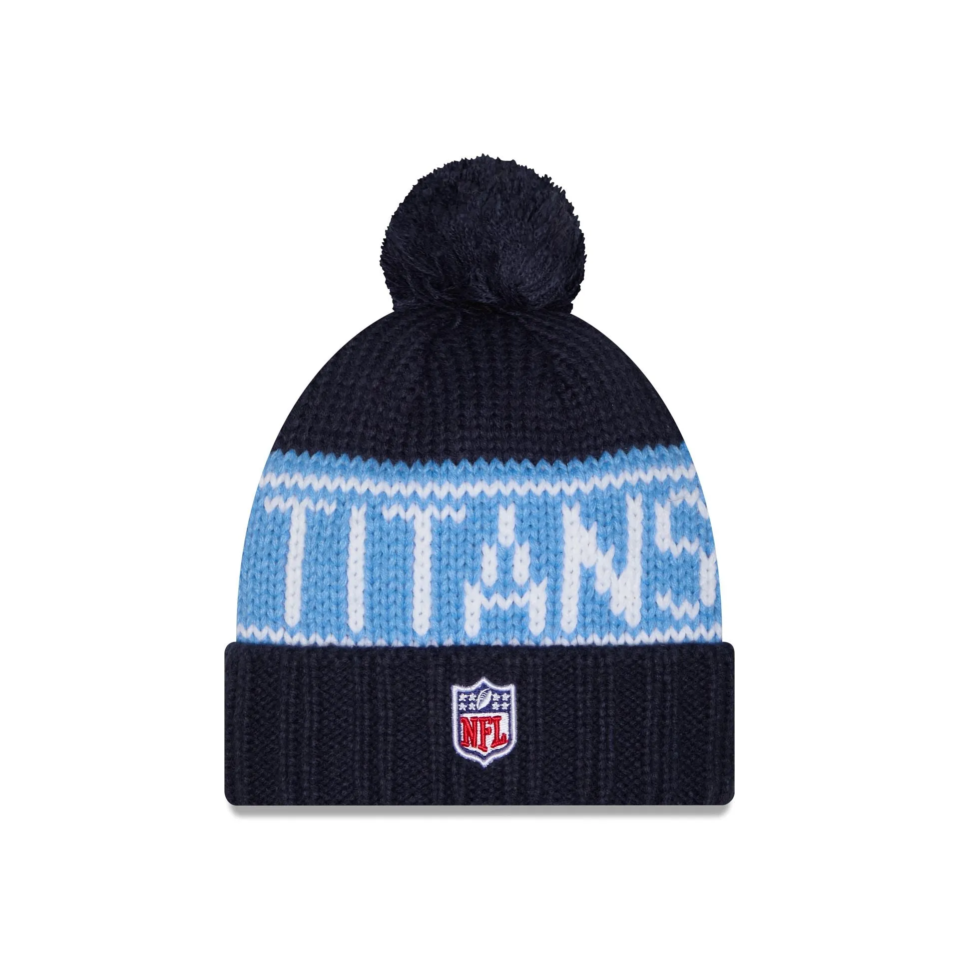 Tennessee Titans 2026 Rivalries Women's Pom Knit Hat sold by New Era product image thumbnail 3