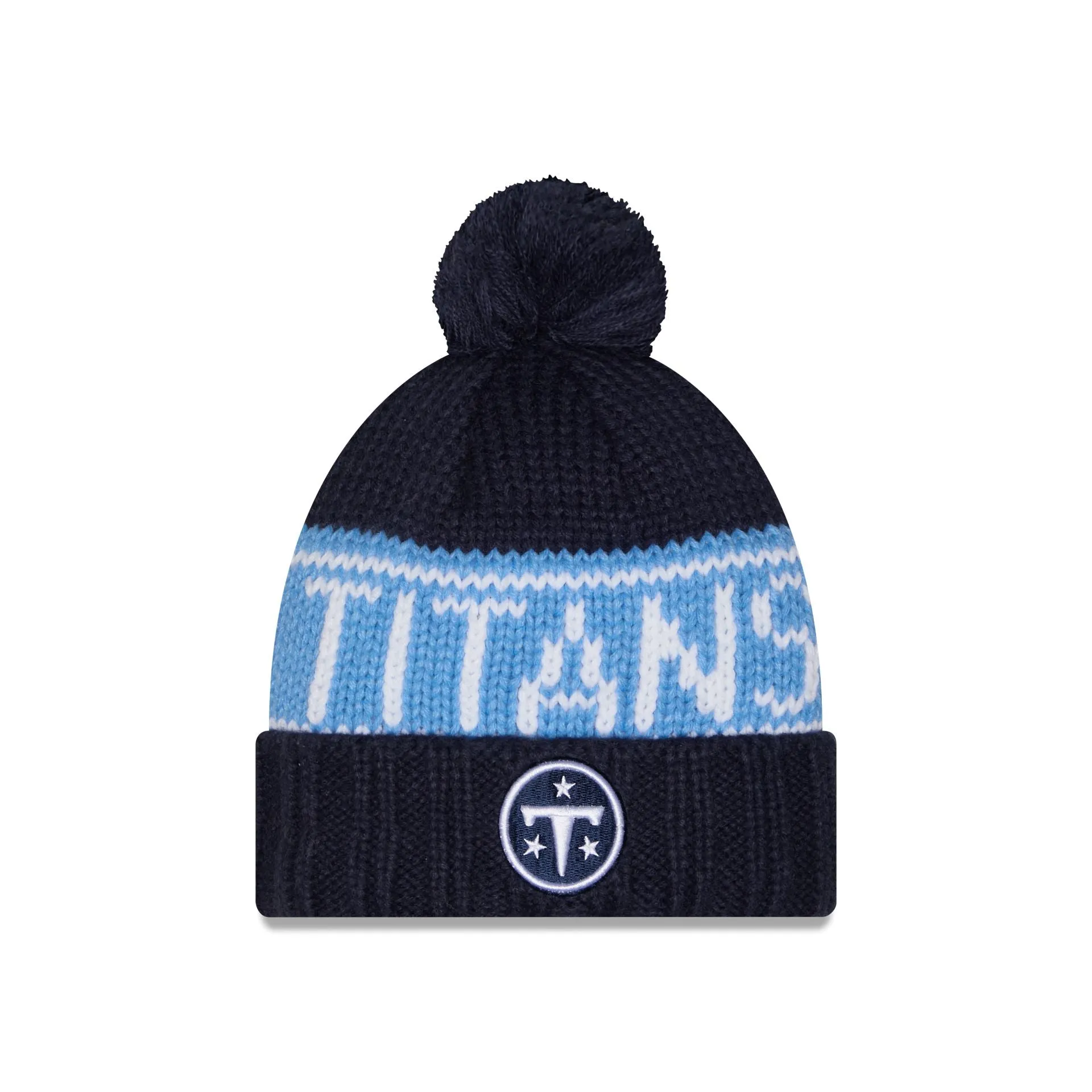 Tennessee Titans 2026 Rivalries Women's Pom Knit Hat sold by New Era
