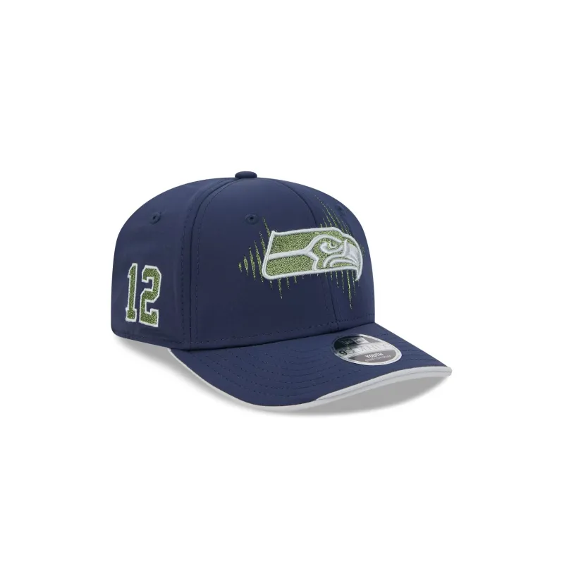 Seattle Seahawks 2026 Rivalries 39THIRTY M-Crown Stretch Fit Hat made by New Era
