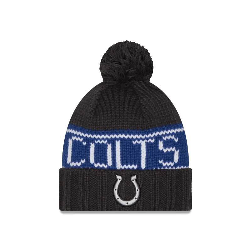 Indianapolis Colts 2026 Rivalries Women's Pom Knit Hat made by New Era