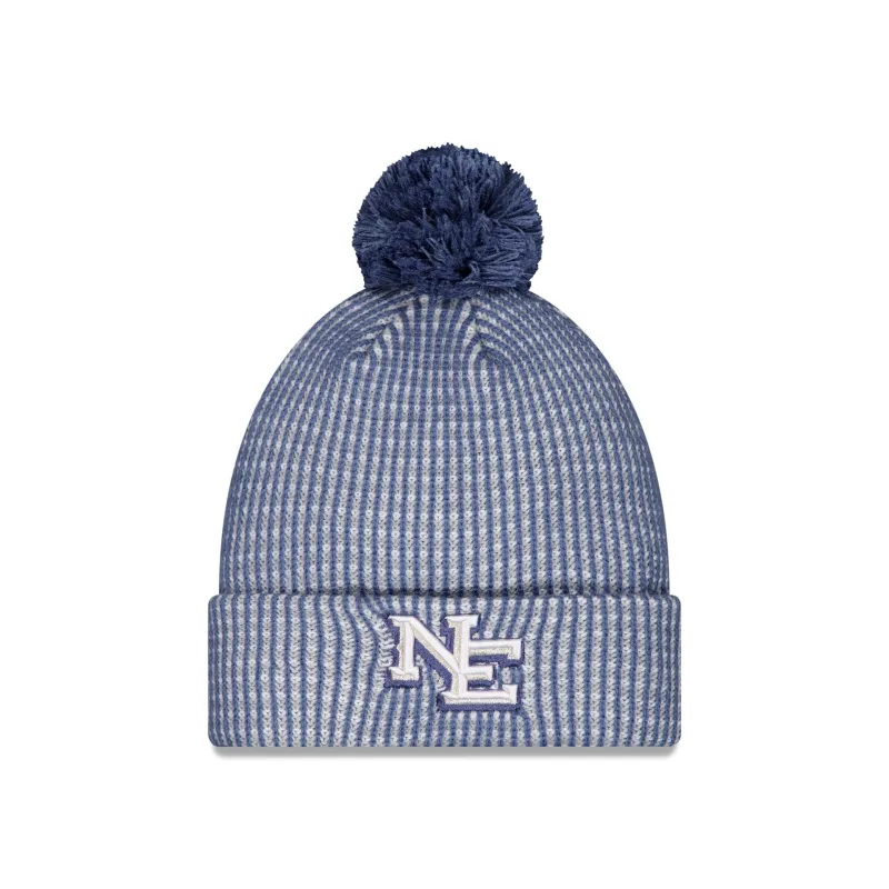 New England Patriots 2026 Rivalries Pom Knit Hat made by New Era