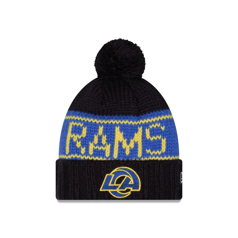 Los Angeles Rams 2026 Rivalries Women's Pom Knit Hat made by New Era