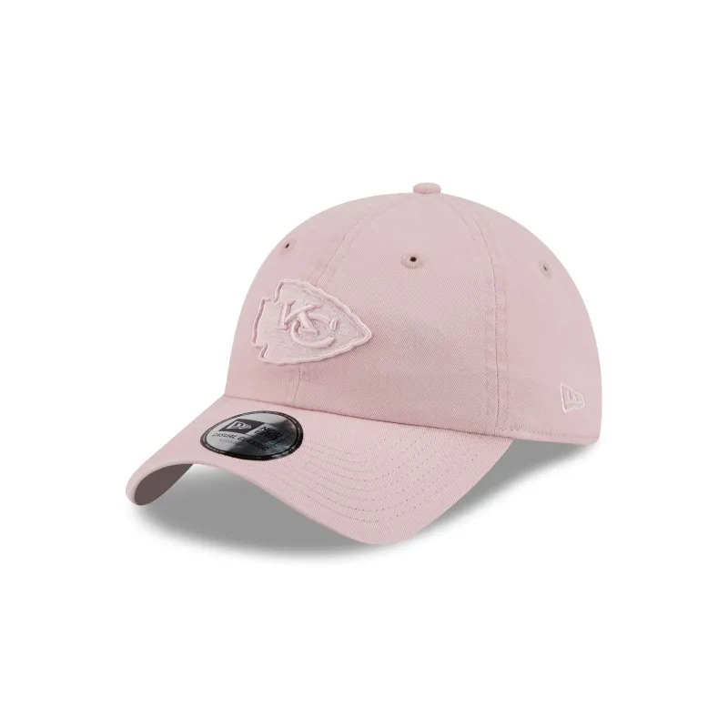 Kansas City Chiefs Pink Casual Classic Adjustable Hat made by New Era