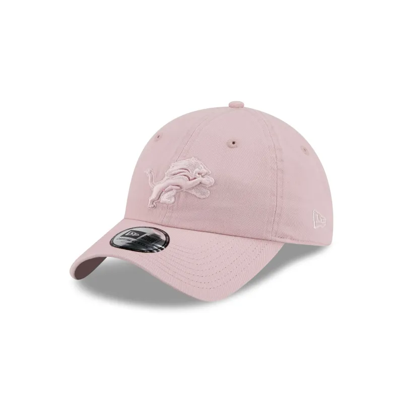 Detroit Lions Pink Casual Classic Adjustable Hat made by New Era