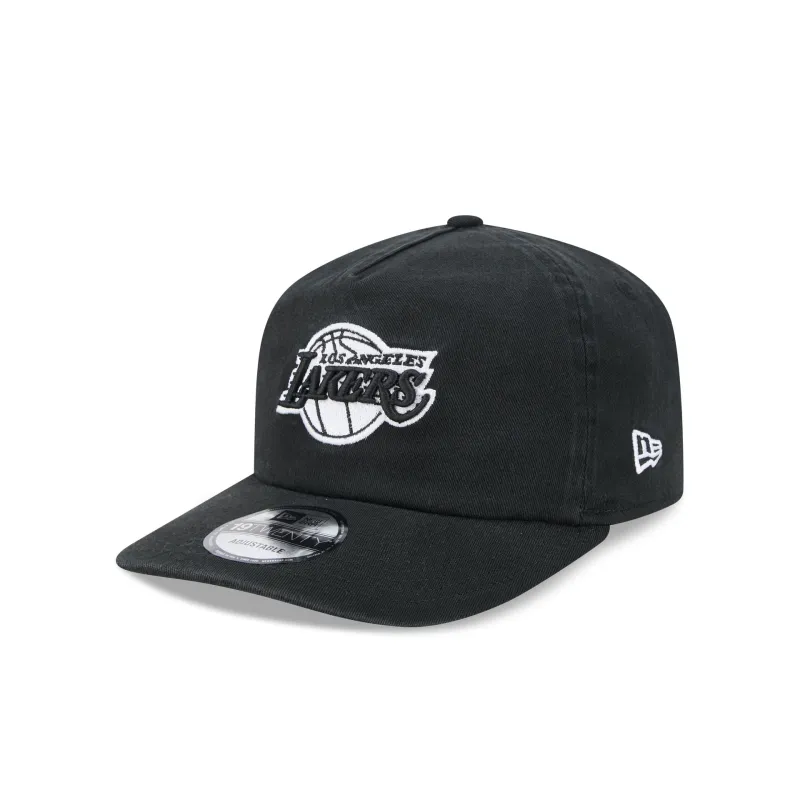 Los Angeles Lakers Black 19TWENTY Snapback Hat made by New Era