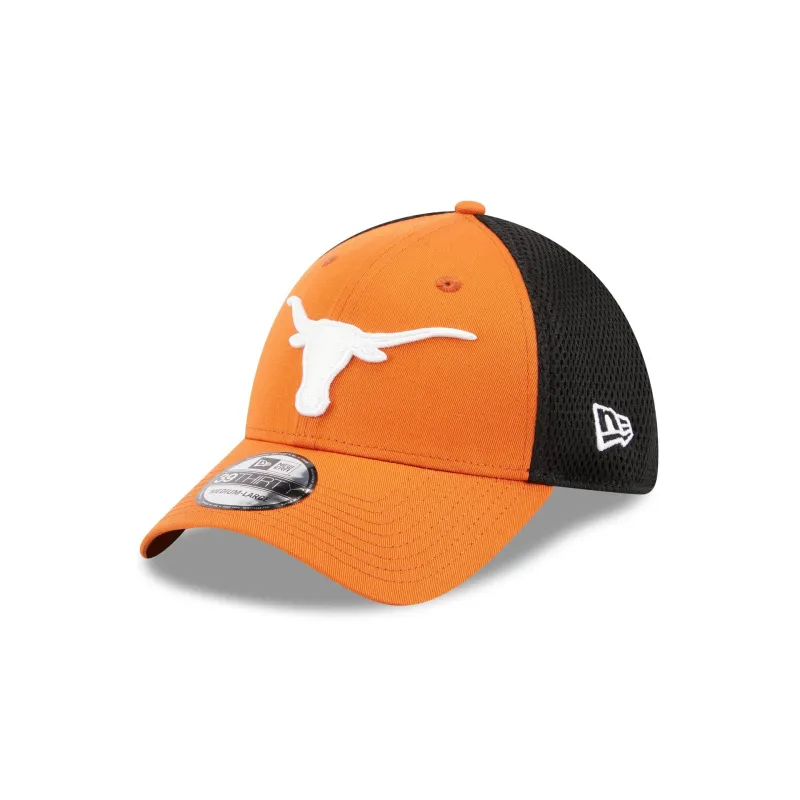 Texas Longhorns Two Tone Neo 39THIRTY Stretch Fit Hat made by New Era