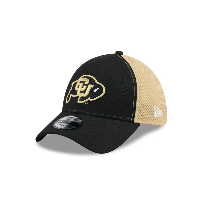 Colorado Buffaloes Two Tone Neo 39THIRTY Stretch Fit Hat made by New Era