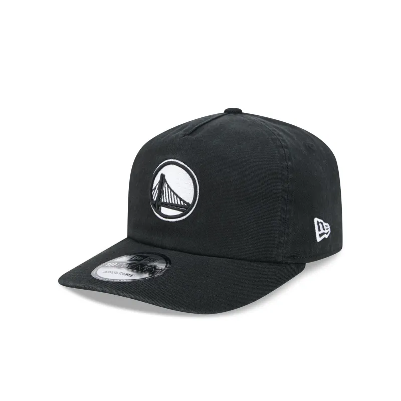 Golden State Warriors Black 19TWENTY Snapback Hat made by New Era