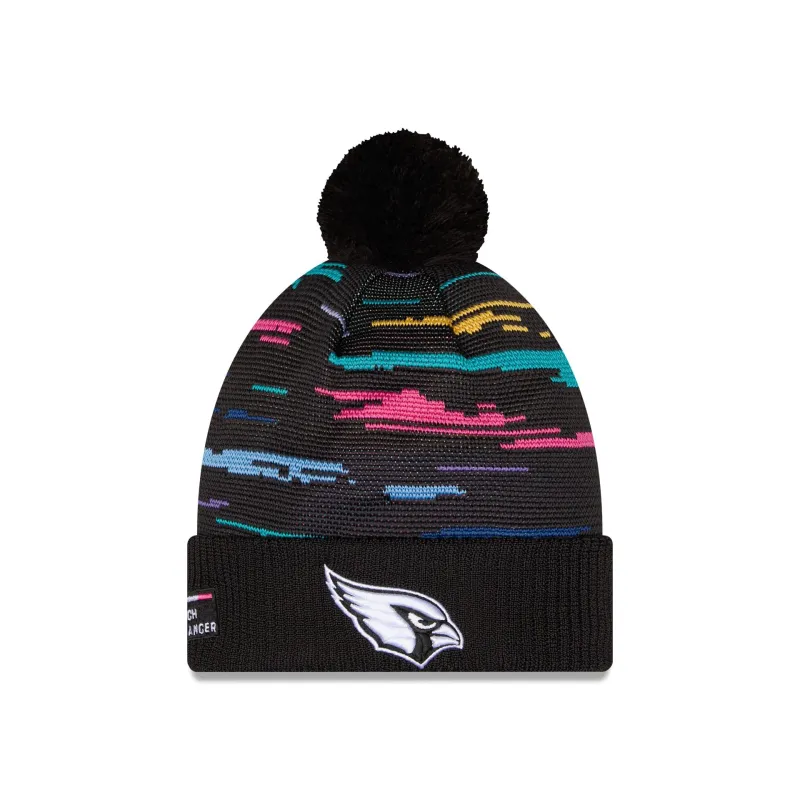Arizona Cardinals 2026 Crucial Catch Pom Knit Hat made by New Era