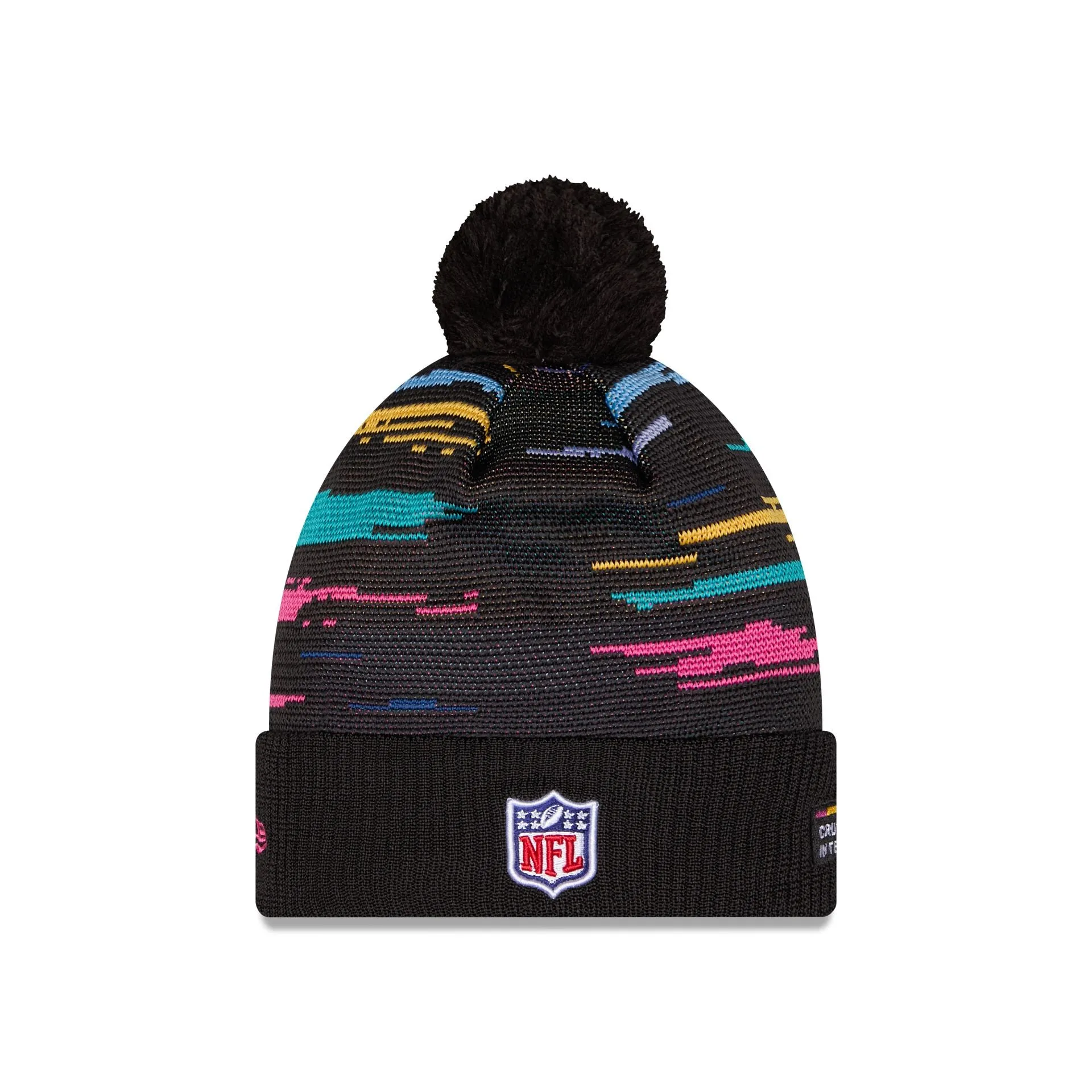 Pittsburgh Steelers 2026 Crucial Catch Pom Knit Hat sold by New Era product image thumbnail 3