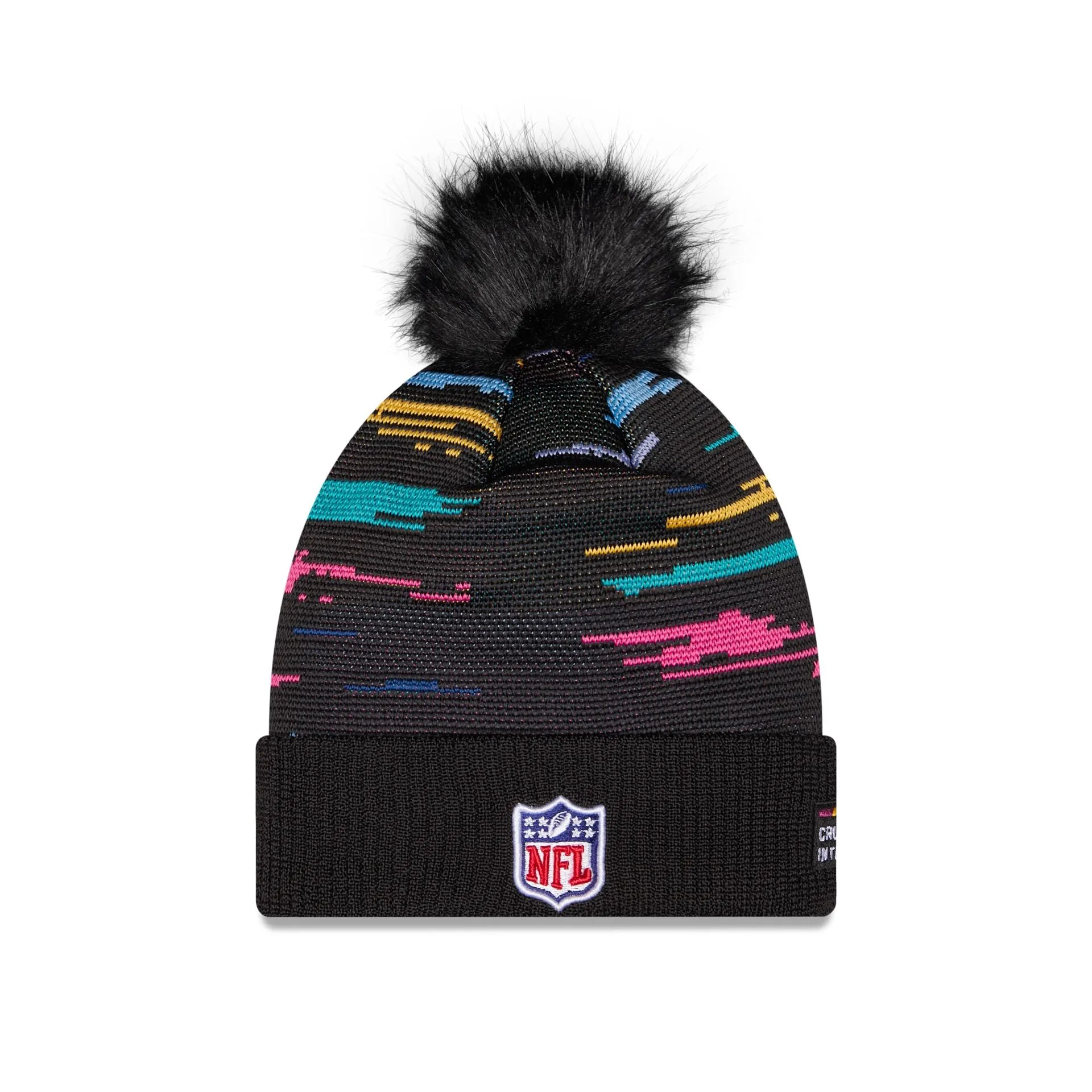 Denver Broncos 2026 Crucial Catch Women's Pom Knit Hat sold by New Era product image thumbnail 3