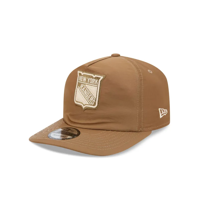 New York Rangers Nylon Brown 19TWENTY Adjustable Hat made by New Era