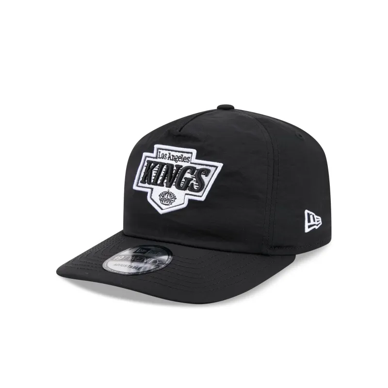 Los Angeles Kings Nylon Black 19TWENTY Adjustable Hat made by New Era