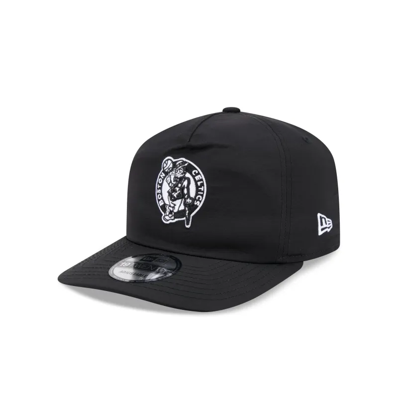 Boston Celtics Nylon Black 19TWENTY Adjustable Hat made by New Era