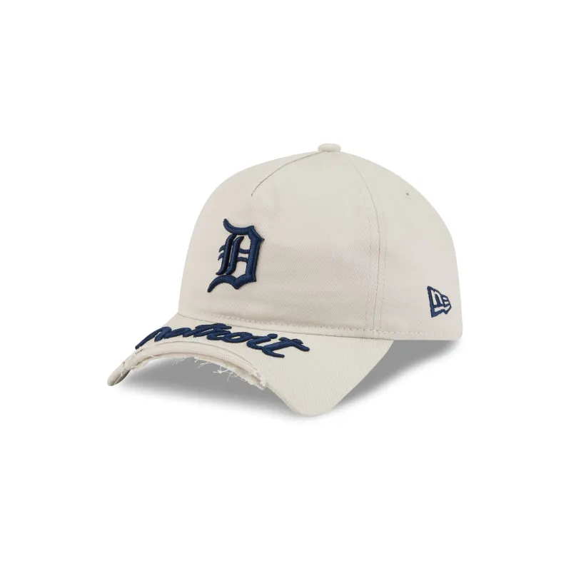 Detroit Tigers Stone 9FORTY A-Frame Unstructured Cut-Off Visor Snapback Hat made by New Era