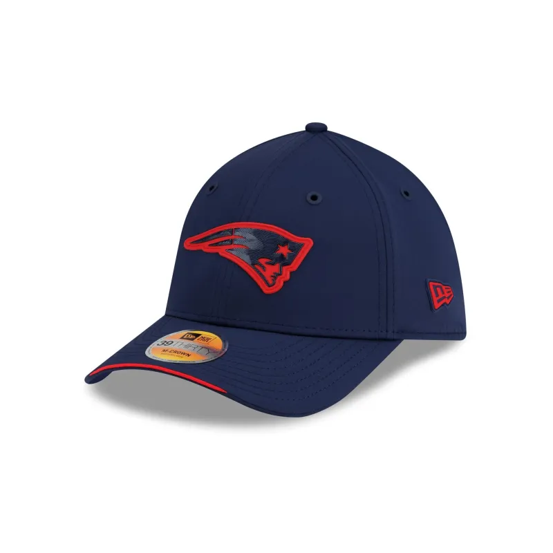 New England Patriots 2026 Sideline 39THIRTY M-Crown Stretch Fit Hat made by New Era