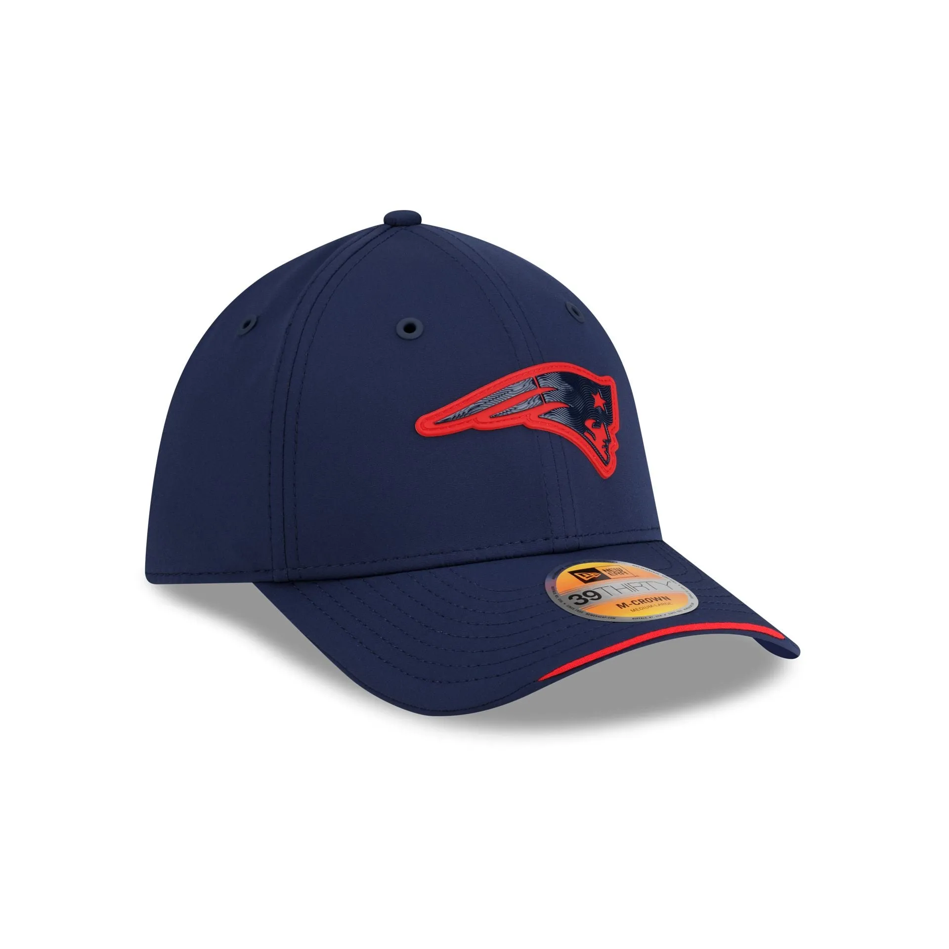 New England Patriots 2026 Sideline 39THIRTY M-Crown Stretch Fit Hat sold by New Era product image thumbnail 3