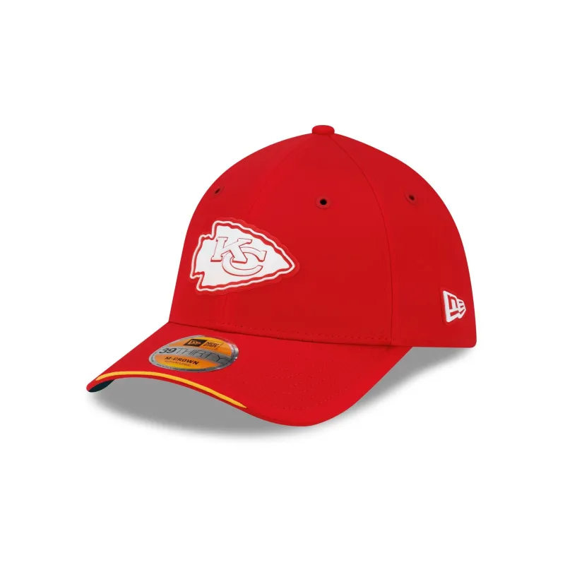 Kansas City Chiefs 2026 Sideline 39THIRTY M-Crown Stretch Fit Hat made by New Era