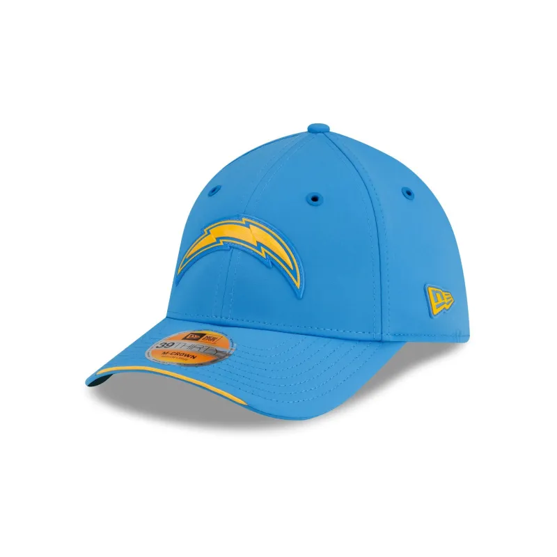 Los Angeles Chargers 2026 Sideline 39THIRTY M-Crown Stretch Fit Hat made by New Era