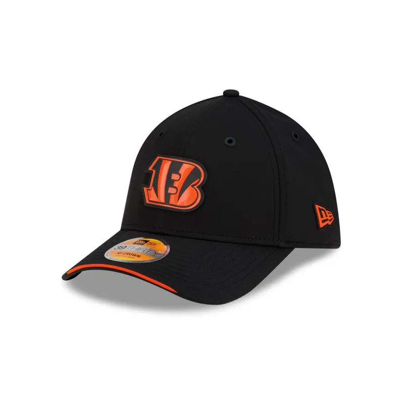 Cincinnati Bengals 2026 Sideline 39THIRTY M-Crown Stretch Fit Hat made by New Era