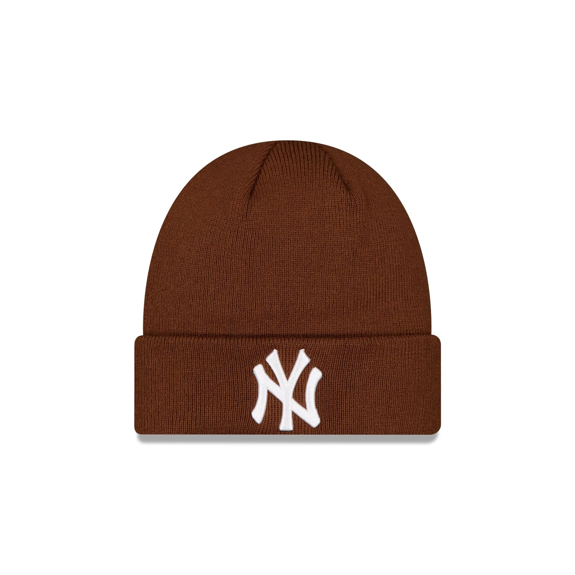 New York Yankees League Essential Brown Beanie Hat sold by New Era
