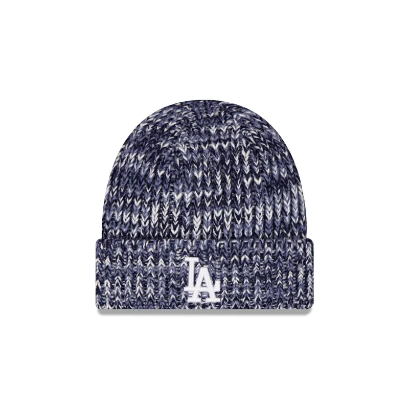 Los Angeles Dodgers Chunky Blue Knit Beanie Hat made by New Era