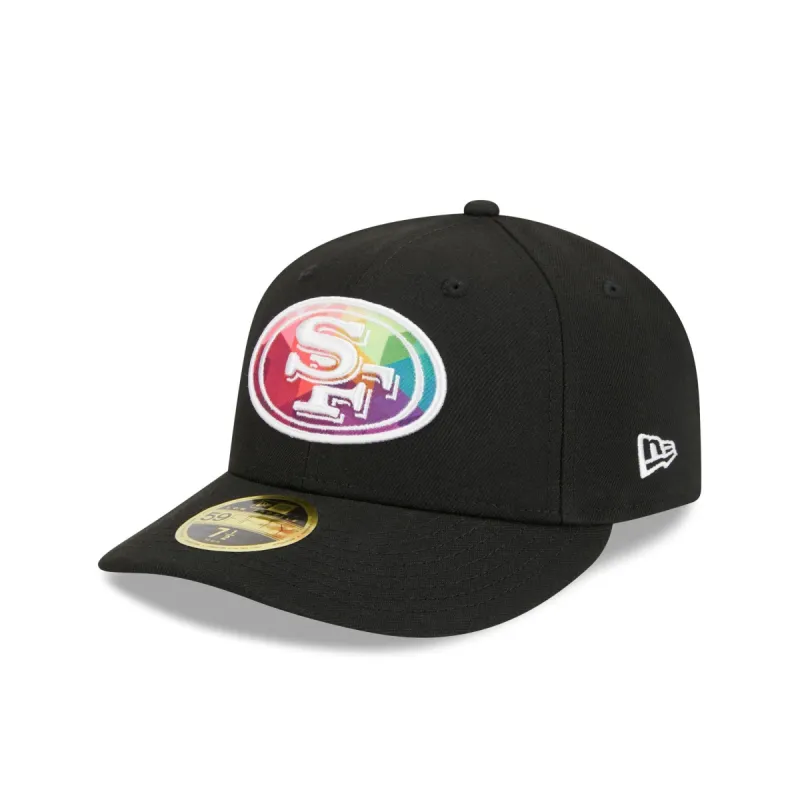 San Francisco 49ers 2023 Crucial Catch Low Profile 59FIFTY Fitted Hat sold by New Era