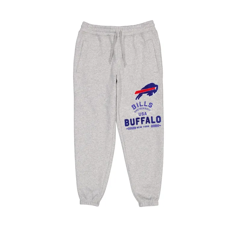 Buffalo Bills Heather Gray Varsity Sweatpants made by New Era