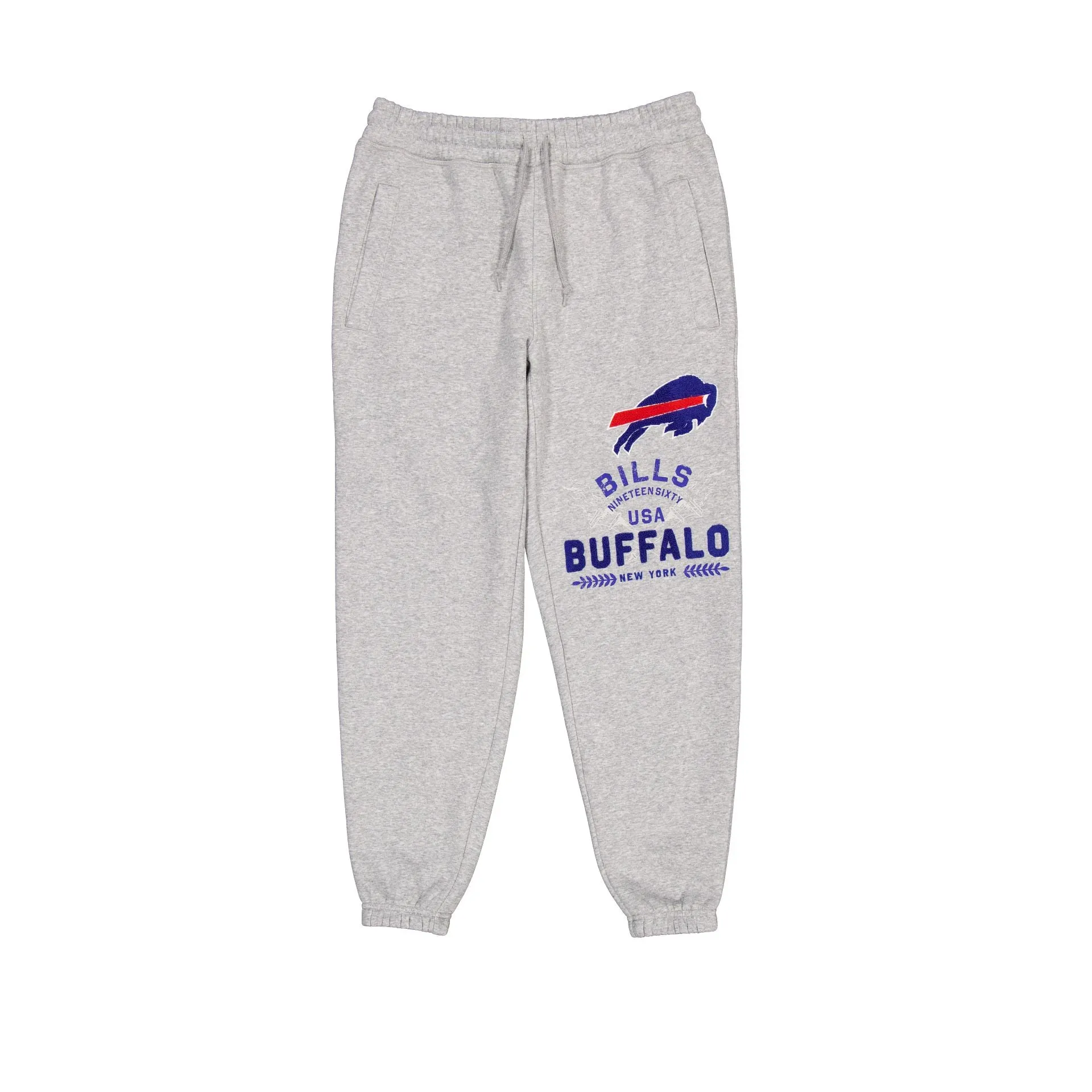 Buffalo Bills Heather Gray Varsity Sweatpants sold by New Era