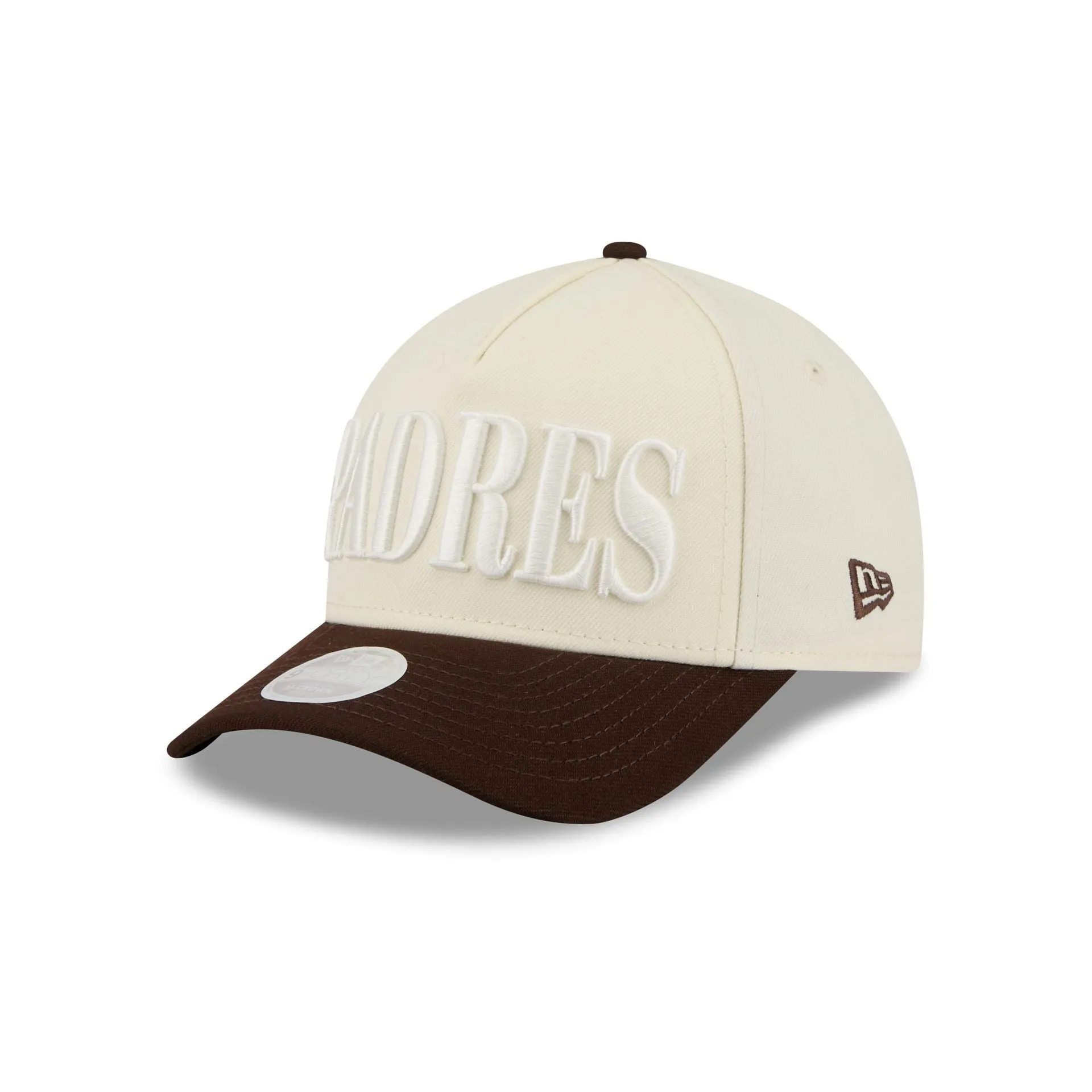 San Diego Padres Two Tone Chrome Women's 9FORTY M-Crown A-Frame Snapback Hat sold by New Era product image thumbnail 3