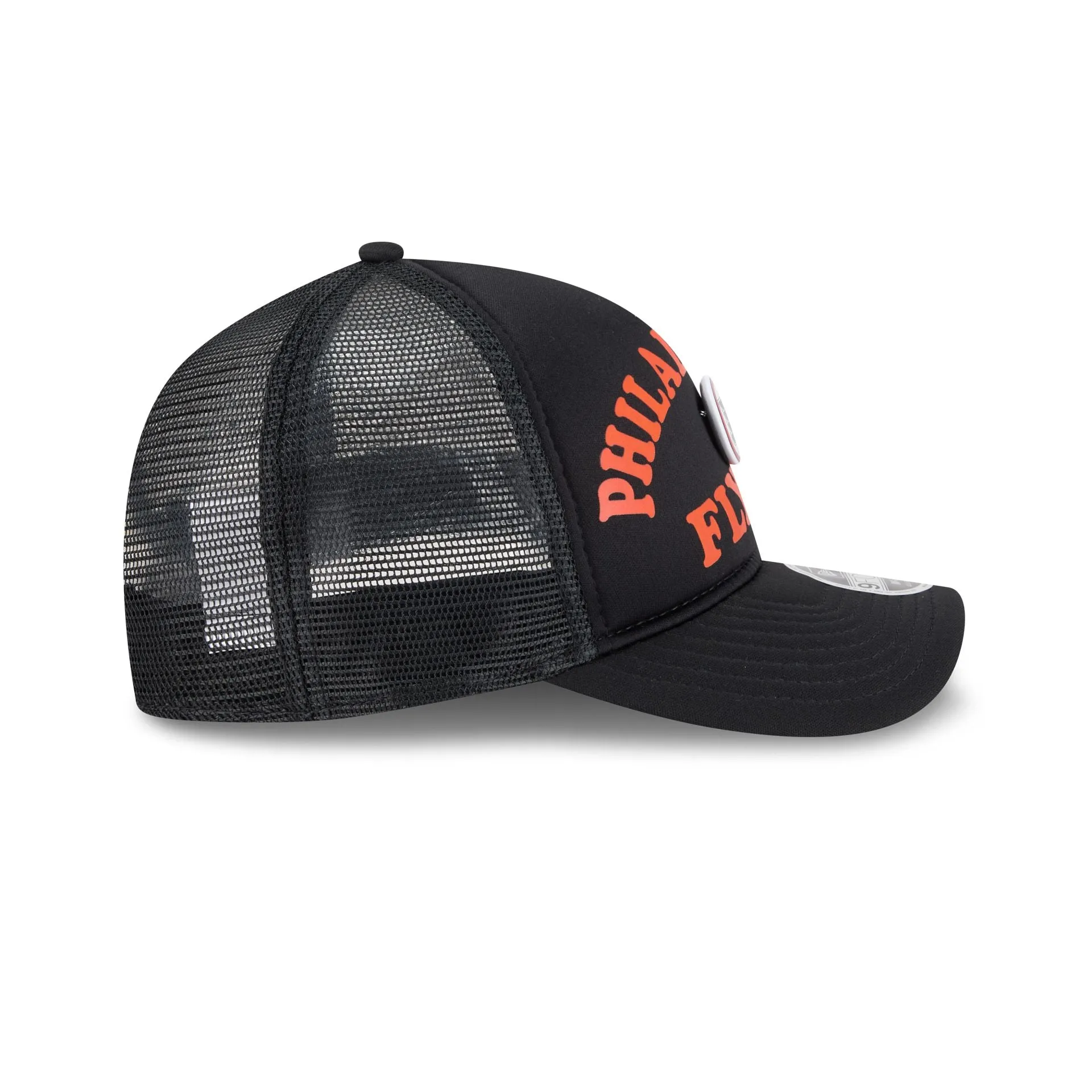 Philadelphia Flyers Button 9FORTY M-Crown A-Frame Trucker Hat sold by New Era product image thumbnail 5