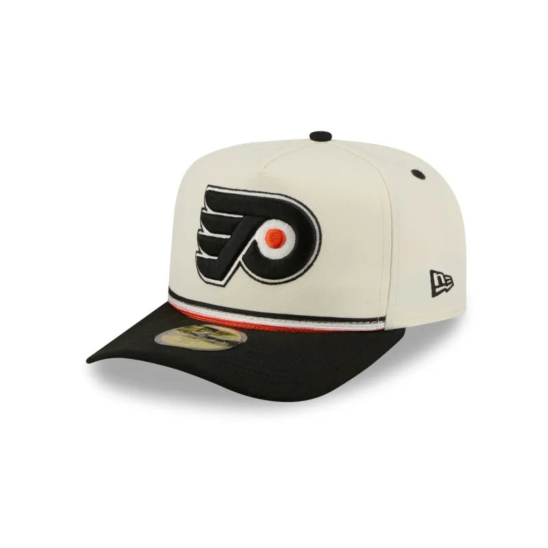 Philadelphia Flyers Vintage Stripe 59FIFTY A-Frame Fitted Hat made by New Era
