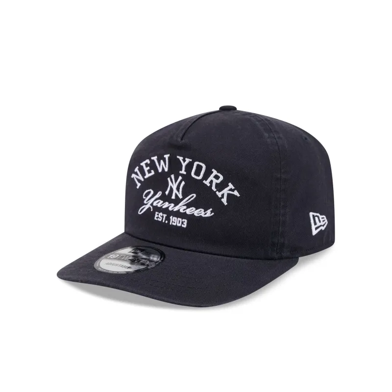 New York Yankees Arched Graphic 19TWENTY Snapback Hat made by New Era