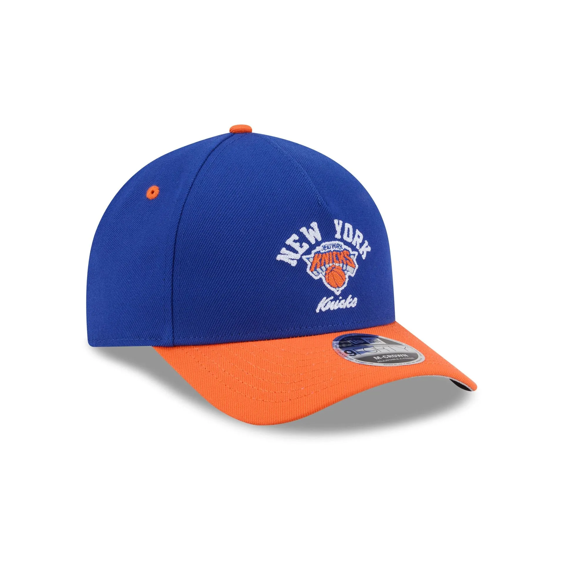 New York Knicks Arched Graphic 9FORTY M-Crown A-Frame Snapback Hat sold by New Era product image thumbnail 3