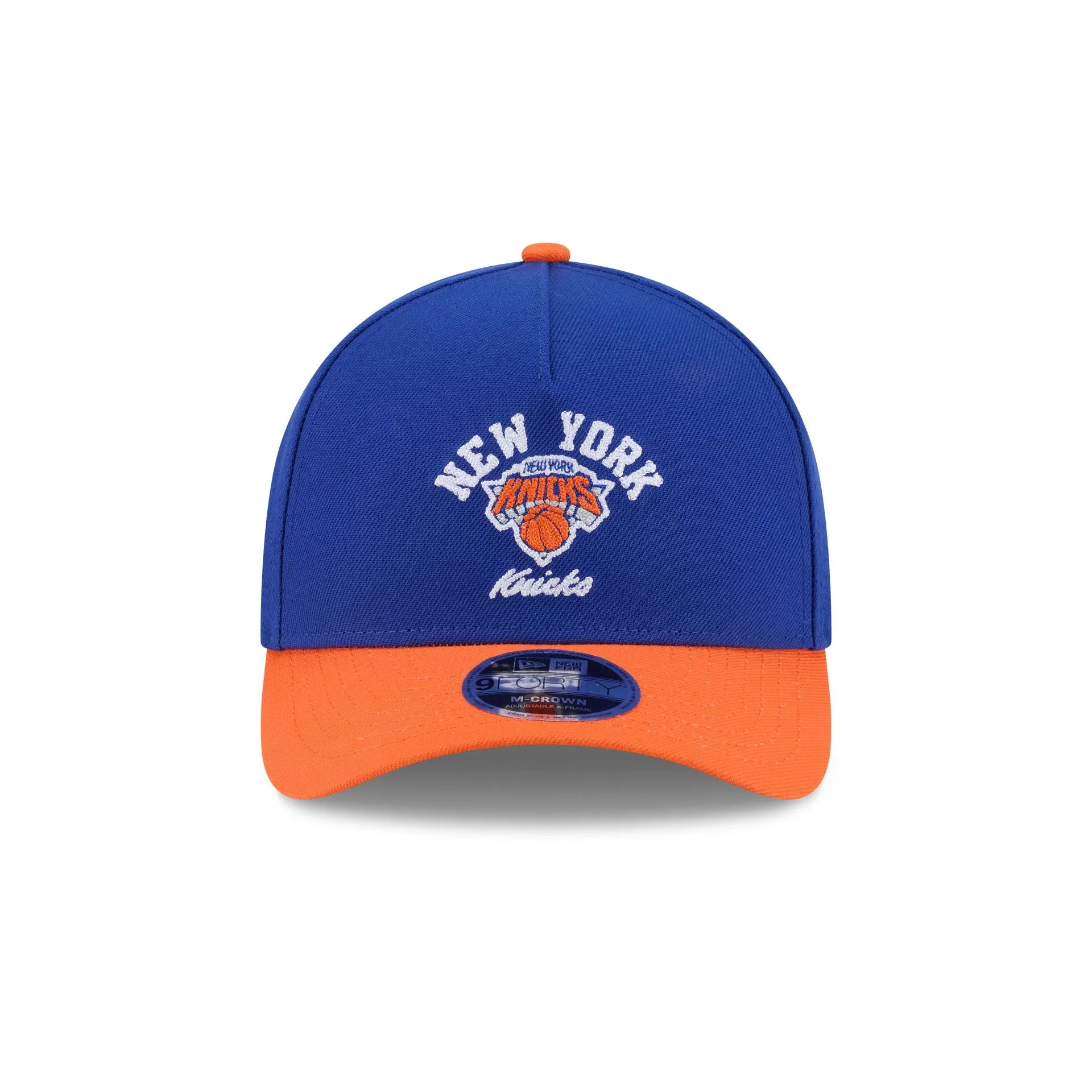 New York Knicks Arched Graphic 9FORTY M-Crown A-Frame Snapback Hat sold by New Era product image thumbnail 2