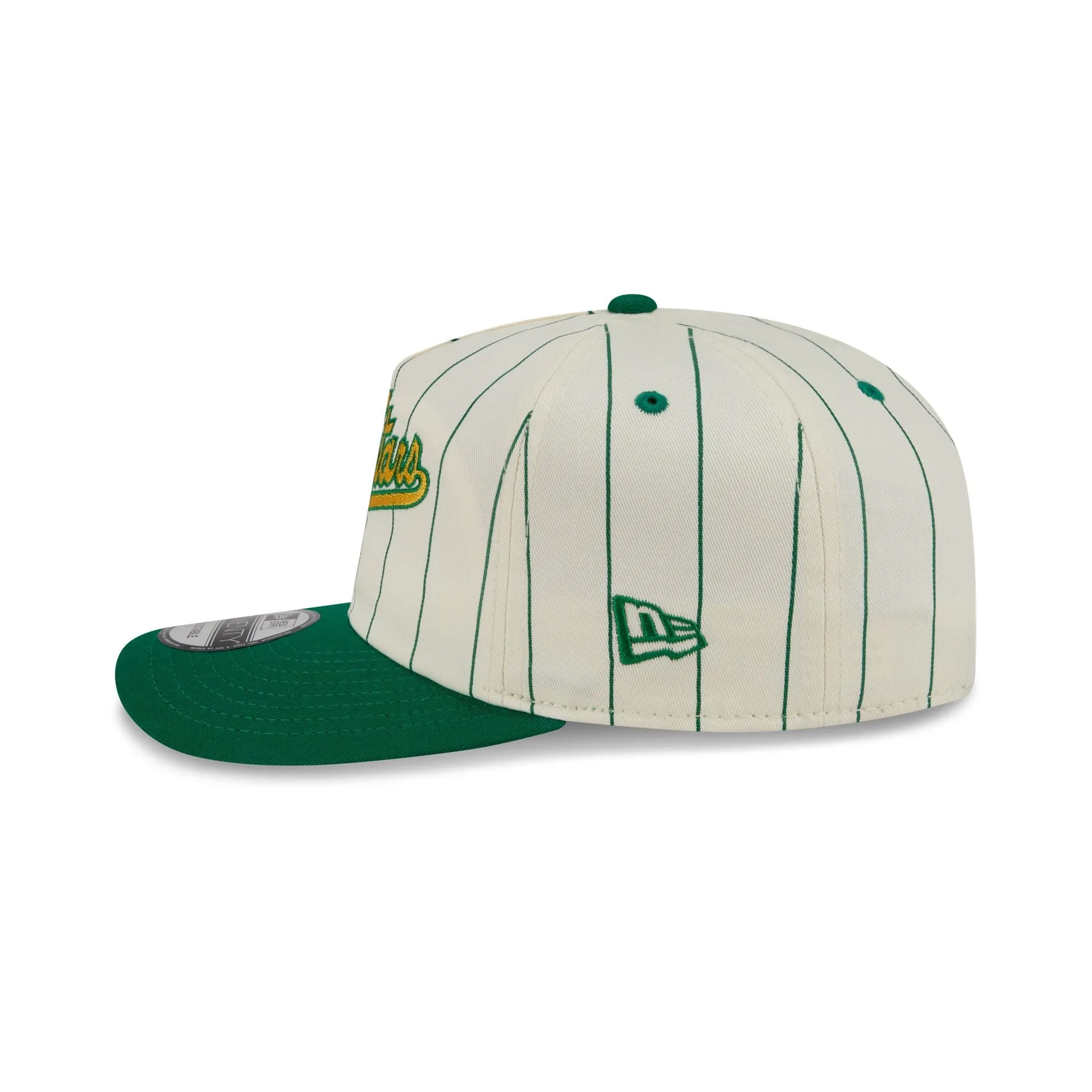 Minnesota North Stars Chrome White Pinstripe 19TWENTY Snapback Hat sold by New Era product image thumbnail 5