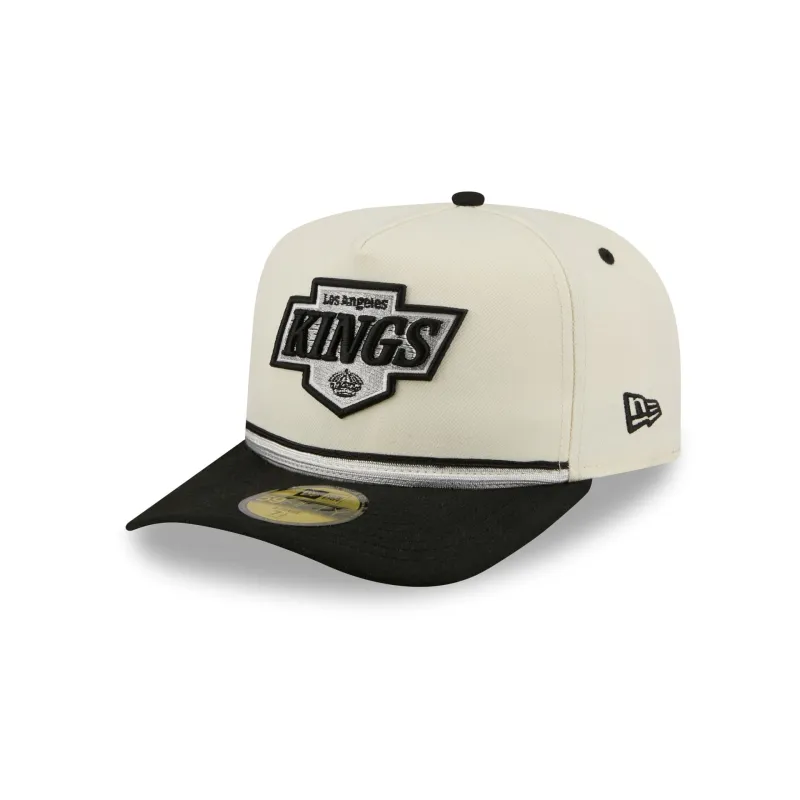 Los Angeles Kings Vintage Stripe 59FIFTY A-Frame Fitted Hat made by New Era