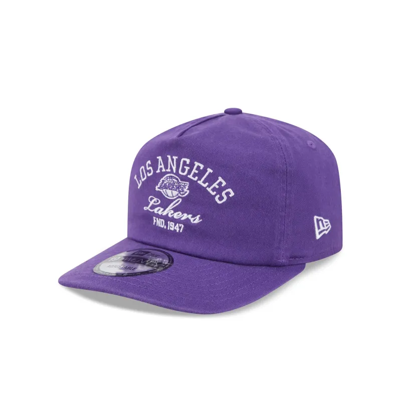 Los Angeles Lakers Arched Graphic 19TWENTY Snapback Hat made by New Era