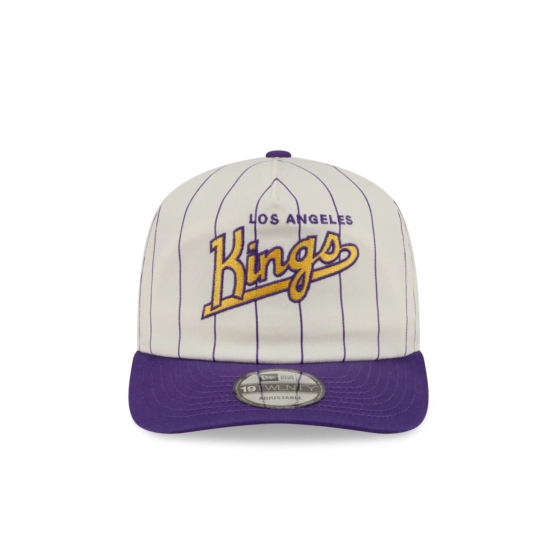Los Angeles Kings Chrome White Pinstripe 19TWENTY Snapback Hat sold by New Era product image thumbnail 2