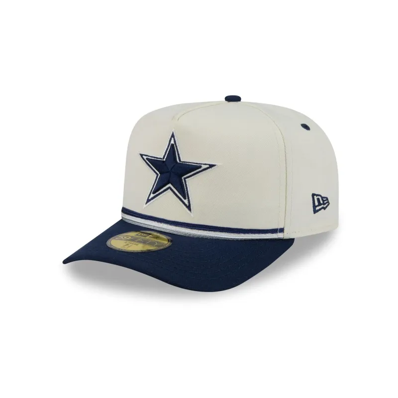 Dallas Cowboys Vintage Stripe 59FIFTY A-Frame Fitted Hat made by New Era