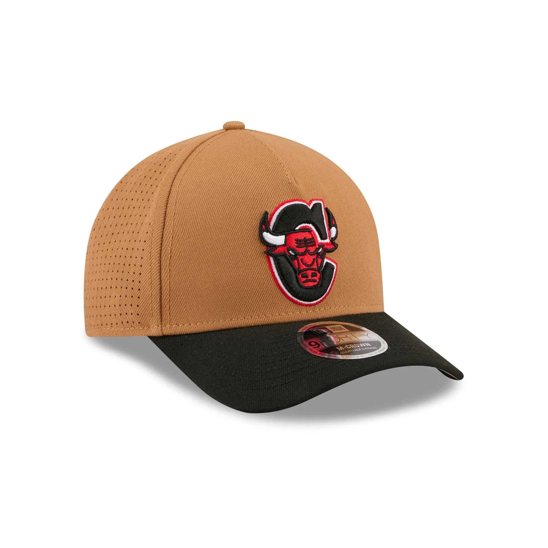 Chicago Bulls Deceptor Bronze 9FORTY M-Crown A-Frame Snapback Hat sold by New Era product image thumbnail 3