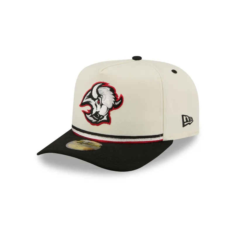 Buffalo Sabres Vintage Stripe 59FIFTY A-Frame Fitted Hat made by New Era