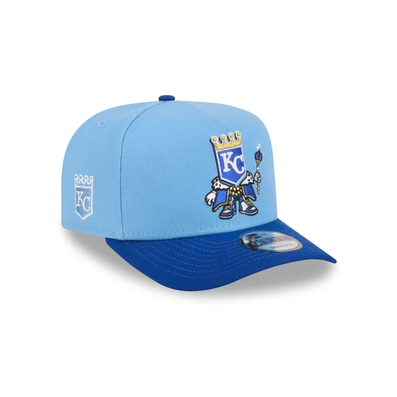 Kansas City Royals Cartoon 9FIFTY A-Frame Snapback Hat made by New Era