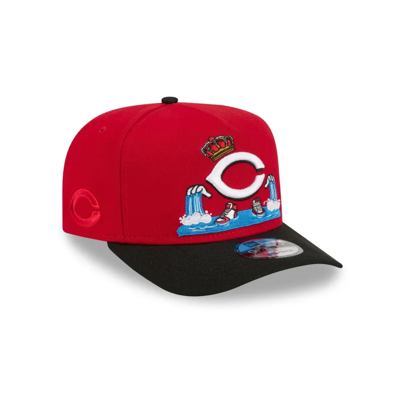 Cincinnati Reds Cartoon 9FIFTY A-Frame Snapback Hat made by New Era
